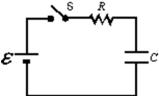 <strong>Four circuits have the form shown in the diagram.The capacitor is initially uncharged and the switch S is open. Rank the circuits according to the current just after switch S is closed least to greatest.</strong> A)1, 2, 3, 4 B)4, 3, 2, 1 C)4, 2, 3, 1 D)4, 2, 1, 3 E)3, 1, 2, 4