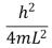<strong>An electron is trapped in an infinitely deep rectangular well with sides of length L<sub>x</sub> = L and L<sub>y</sub> = 2L.The energy of the state n<sub>x</sub> = 2, n<sub>y</sub> = 4 is:</strong> A)   B)   C)   D)   E)   <div style=padding-top: 35px> 