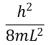 <strong>An electron is trapped in an infinitely deep rectangular well with sides of length L<sub>x</sub> = L and L<sub>y</sub> = 2L.The energy of the state n<sub>x</sub> = 2, n<sub>y</sub> = 4 is:</strong> A)   B)   C)   D)   E)   <div style=padding-top: 35px> 