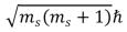 <strong>The quantity s<sub>z</sub> is related to the quantum number m<sub>s</sub><sub> </sub>by:</strong> A)s<sub>z</sub> = m<sub>s</sub> B)s<sub>z</sub> = m<sub>s</sub><sub> </sub> <sub> </sub> C)s<sub>z</sub> = m<sub>s</sub><sub> </sub> <sub> </sub> D)s<sub>z</sub> = E)s<sub>z</sub> =
