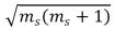 <strong>The quantity s<sub>z</sub> is related to the quantum number m<sub>s</sub><sub> </sub>by:</strong> A)s<sub>z</sub> = m<sub>s</sub> B)s<sub>z</sub> = m<sub>s</sub><sub> </sub> <sub> </sub> C)s<sub>z</sub> = m<sub>s</sub><sub> </sub> <sub> </sub> D)s<sub>z</sub> = E)s<sub>z</sub> =