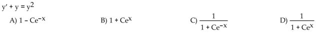 Solve the differential equation.