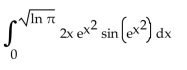 <strong>Evaluate the integral. </strong> A) 1 + cos 1 B) -1 C) 1 D) 1 - cos 1