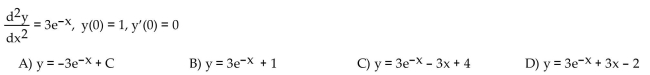 Solve the initial value problem.
