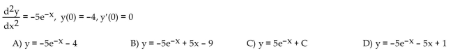 Solve the initial value problem.