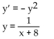 <strong>Determine if the given function y = f(x) is a solution of the accompanying differential equation. </strong> A) Yes B) No