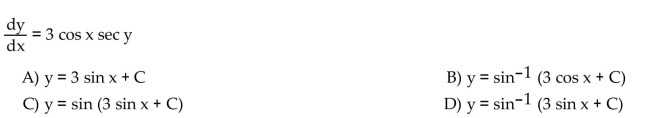 Solve the differential equation.