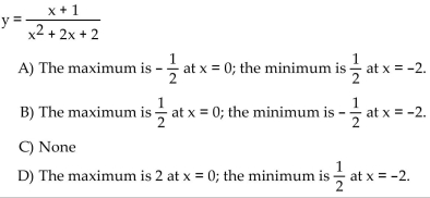 Find the extreme values of the function and where they occur.
