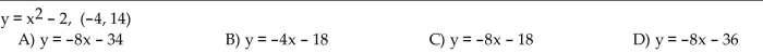 Find an equation for the tangent to the curve at the given point.