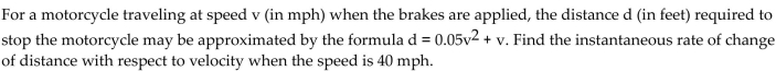 <strong>Solve the problem. </strong> A) 41 mph B) 5 mph C) 10 mph D) 4 mph