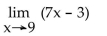 <strong>Find the limit if it exists. </strong> A) -66 B) -60 C) 66 D) 60