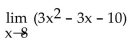 <strong>Find the limit if it exists. </strong> A) 226 B) 158 C) 178 D) 206