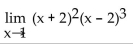 <strong>Find the limit if it exists. </strong> A) 243 B) -9 C) -1 D) 27