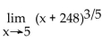 <strong>Find the limit if it exists. </strong> A) 9 B) 81 C) 27 D) -27