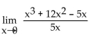 <strong>Find the limit, if it exists. </strong> A) -1 B) 5 C) 0 D) Does not exist