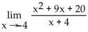 <strong>Find the limit, if it exists. </strong> A) 72 B) Does not exist C) 1 D) 9