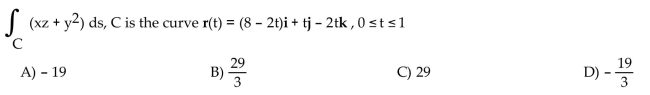 Evaluate the line integral along the curve C.