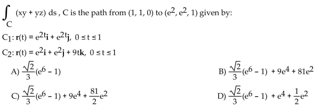 Evaluate the line integral along the curve C.