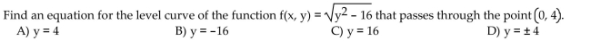 Solve the problem.