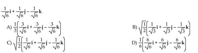 Express the vector as a product of its length and direction.