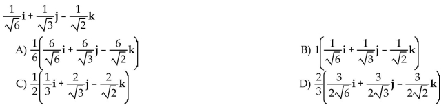 Express the vector as a product of its length and direction.
