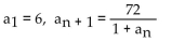 <strong>Assume that the sequence converges and find its limit. </strong> A) 5 B) 6 C) 7 D) 8