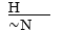 ∼N ⊃ H  