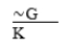∼G ⊃ K  