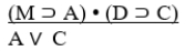 D ∨ M  