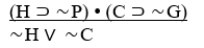 P ∨ G  