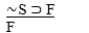 ∼S  