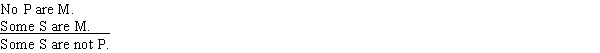 Syllogistic Form 6A Given the following syllogistic form: -For Syllogistic Form 6A, the mood and figure is: