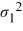 The estimator of   /   used in the inference regarding the ratio of two population variances is   /   .