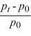 <strong>If p<sub>t </sub>is the price of good X in period t, and p<sub>0</sub> is the base period price, which of the following is the equation for a simple price index for good X?</strong> A) × 100 B) × 100. C) × 100. D) p<sub>t</sub> - p<sub>0</sub> × 100.