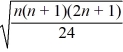 <strong>For the Wilcoxon signed-rank test with n ≥ 10, the sampling distribution of the test statistic can be approximated by the normal distribution with standard deviation ________.</strong> A) σ<sub>T</sub> = B) σ<sub>T</sub> = C) σ<sub>T</sub> = D) σ<sub>T</sub> =