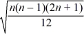 <strong>For the Wilcoxon signed-rank test with n ≥ 10, the sampling distribution of the test statistic can be approximated by the normal distribution with standard deviation ________.</strong> A) σ<sub>T</sub> = B) σ<sub>T</sub> = C) σ<sub>T</sub> = D) σ<sub>T</sub> =