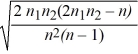 <strong>For the Wald-Wolfowitz runs test with n<sub>1</sub> ≥ 10 and n<sub>2 </sub>≥ 10, the sampling distribution of the test statistic R can be approximated by the normal distribution with standard deviation ________.</strong> A) σ<sub>R</sub> = B) σ<sub>R</sub> = C) σ<sub>R</sub> = D) σ<sub>R</sub> =
