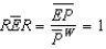 <strong>If the law of one price holds for all goods in the long run:</strong> A) . B) . C) . D) . E) .