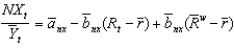 <strong>Including the interest rate gap, the net export function becomes:</strong> A) . B) . C) . D) because . E) .