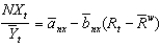 <strong>Including the interest rate gap, the IS curve function becomes:</strong> A) . B) . C) . D) because . E) .
