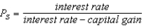 <strong>We can write the stock price as:</strong> A) . B) . C) . D) . E) .