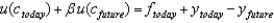 <strong>The intertemporal budget constraint is written as:</strong> A) . B) . C) . D) . E) .