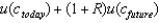 <strong>Which of the following represents the consumer's lifetime utility?</strong> A) B) C) D) E)