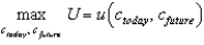 <strong>The household problem is to solve:</strong> A) . B) . C) . D) . E)
