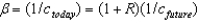 <strong>With logarithmic utility, the Euler equation is given by:</strong> A) . B) . C) . D) . E) .