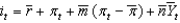 <strong>Which of the following equations, discussed in the text, can be used to predict the federal funds rate?</strong> A) B) C) D) E)