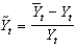 <strong>Defining as current output, As potential output, and As short-run output, which of the following equations defines short-run output as the short-run fluctuation's share of potential GDP?</strong> A) B) C) D) E)