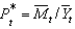 <strong>According to the quantity theory of money, the price level can be written as:</strong> A) . B) . C) . D) . E) .