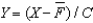 <strong>If Y is a good's output, X is spending to produce a good, is the fixed cost associated with production, and C is the average cost of production, which of the following production functions exhibits increasing returns?</strong> A) B) C) D) E)