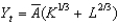 <strong>The production function used in the Solow model is:</strong> A) . B) . C) . D) . E) .